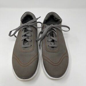 Vionic Riley sneakers tennis shoes perforated breathable arch support‎ 8.5 taupe